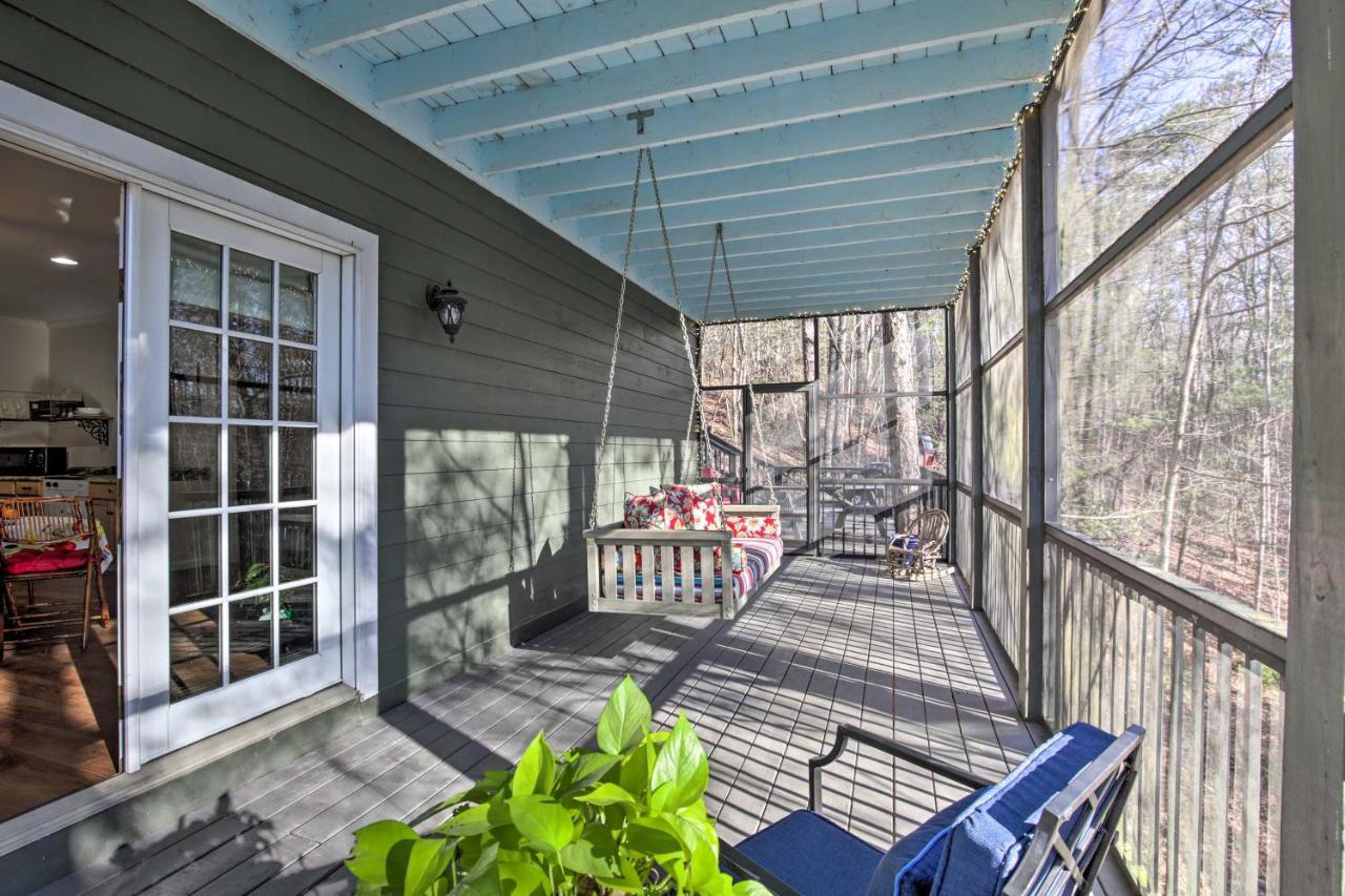 Cozy And Quiet Studio With Porch, Near Scenic Railway! Blue Ridge Exterior photo